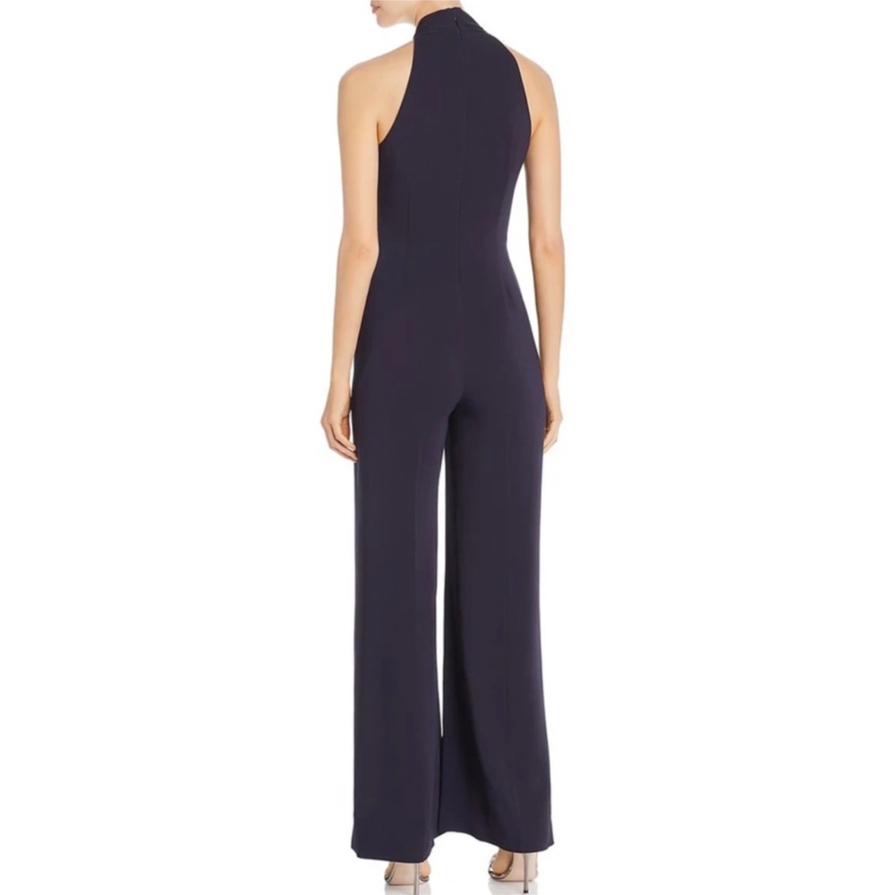 NEW Kobi Halperin Chasidy Halter-Neck Jumpsuit Black - Picture 7 of 9